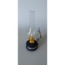 Dekoratif Nostaljik Büyük Boy Gaz Lambası Gece Lambası