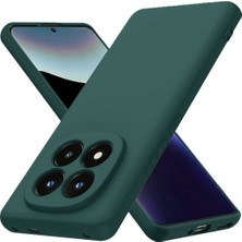 Redmi Note 15 Pro Uyumlu Silikon Kılıf - Kamera Korumalı Esnek Pastel Renk Kapak - Yeşil