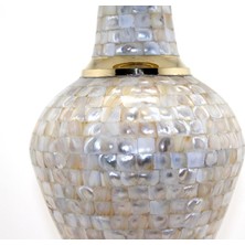 Ttt Pirinç Sedefli Vazo 35 Cm