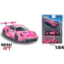 Mini Gt 1:64 Porsche 911 Gt3 R #80 Ao Racing Imsa Virginia 2023 Roxy – Diecast Model Araba Blister
