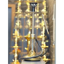 Özel Gold Çelik Nargile Takımı