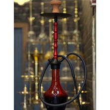 Çelik Kırmızı Nargile Takımı