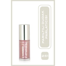 Mood Shimmer Lip Glaze Işıltılı Dudak Parlatıcısı NO:251 Bubble Pink