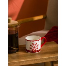 Karişik Yılbaşı Temalı Porselen Kupa 355 ml  (W5)