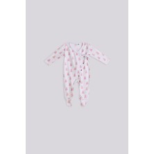 Layette Bg Store Kız Bebek Desenli Tulum %100 Pamuk Desenli Renkli Sezon Trendi