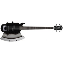 Cort Gs Bass AXE2BK Bas Gitar, Siyah, Çantalı, Gene Sımmons ?