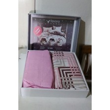 Çiftnevresimtakımı FAVORA(NEVRESIM200X230CMLASTIKLIÇARŞAF180X200+30CMYASTIKKILIFI50X70CM(2 Adet))Şık