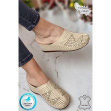 Neon Shoes Liza Kadın Sabo Medikal Doktor Hemşire Hastane Tam Ortopedik Önü Kapalı Ev Dışarı Terlik