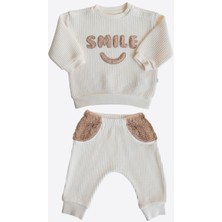 Kitikate Organik Smıle Ikili Takım - Bej