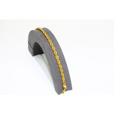 14 Ayar Gerçek Altın Halat Künye