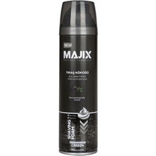 MAJIX Tıraş Köpüğü 200 Ml Kullan-At Özelliği ile Tüm Cilt Tiplerine Uygun Profesyonel Tıraş Deneyimi