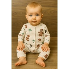 %100 Pamuk Hayvan Figürlü Bebek Tulum