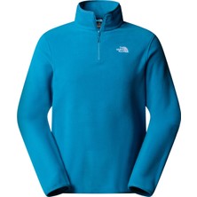 The North Face M Glacıer Fleece 1/4 Zıp Jacket Erkek Sweatshirt NF0A8D0QBOM1