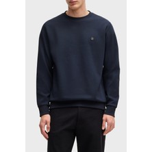 Boss Pamuk Karışımlı Regular Fit Bisiklet Yaka Sweat Erkek Sweat 50520302 404