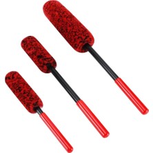 Virtues  3lü Esnek Mikrofiber Çizmeyen Jant Fırçası
