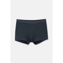 Antrasıt 5210 Düz Pamuk Boxer