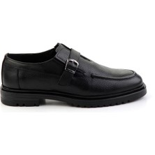 Siyah Leather Erkek Klasik Ayakkabı E01593411840