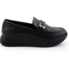 Siyah  Kadın Loafer Ayakkabı K01179769709