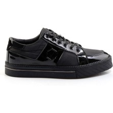 Siyah Leather Erkek Casual Ayakkabı E01604246508
