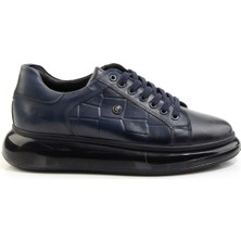 Lacivert Leather Erkek Sneaker E01401099841