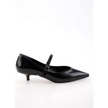 Siyah  Kadın Klasik Topuklu Ayakkabı K01992153442