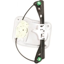 5J4837461. Kapı  Cam Mekanizması Ön L Fabia 07-14 Siyah