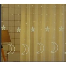 Ay Yıldız Perde LED 3m