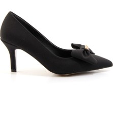 Siyah  Kadın Klasik Topuklu Ayakkabı K01231080504