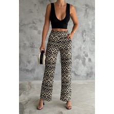 Kadın Örme Krep Pantolon