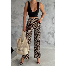 Kadın Örme Krep Pantolon