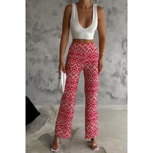 Kadın Örme Krep Pantolon