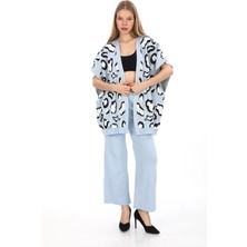 Leopar Desenli Triko Takım