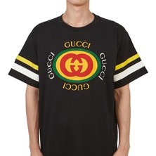 Gucci Göğüs Baskılı T-Shirt