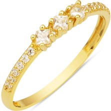 Tria 14 Ayar Altın Yüzük