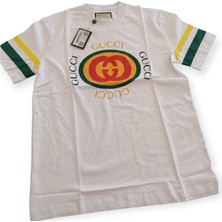 Gucci Göğüs Baskılı T-Shirt