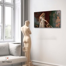 Şövalyeye Son Dokunuş Kanvas Tablo Modern Duvar Tablosu Ev Dekoru Ev Hediyesi