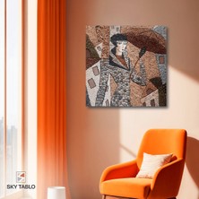 Taşlar Arasında Yalnızlık Kanvas Tablo Modern Duvar Tablosu Ev Dekoru Ev Hediyesi