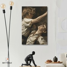 Bıçağın Ucunda Kanvas Tablo Modern Duvar Tablosu Ev Dekoru Ev Hediyesi