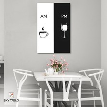 Bir Günün Özeti Kanvas Tablo Modern Duvar Tablosu Ev Dekoru Ev Hediyesi