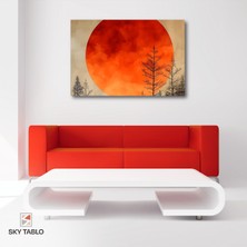 Güneşle Yıkanan Orman Kanvas Tablo Modern Duvar Tablosu Ev Dekoru Ev Hediyesi