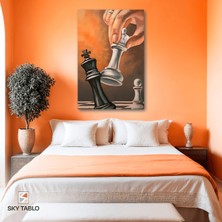 Stratejinin Son Noktası Kanvas Tablo Modern Duvar Tablosu Ev Dekoru Ev Hediyesi