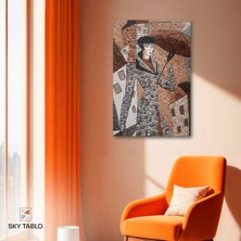 Taşlar Arasında Yalnızlık Kanvas Tablo Modern Duvar Tablosu Ev Dekoru Ev Hediyesi