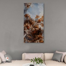 Tanrıların Sofrası Kanvas Tablo Modern Duvar Tablosu Ev Dekoru Ev Hediyesi