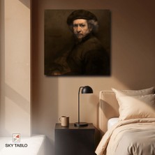 Rembrandt Portresi Kanvas Tablo Modern Duvar Tablosu Ev Dekoru Ev Hediyesi