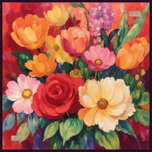 Güz | Yaz Serinliği Eşarp 90 x 90 - 2257 01