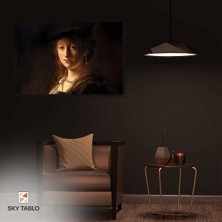 Barok Bir Bakış Kanvas Tablo Modern Duvar Tablosu Ev Dekoru Ev Hediyesi