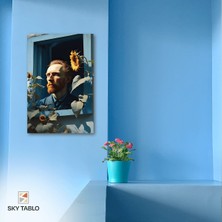 Van Gogh’un Penceresi Kanvas Tablo Modern Duvar Tablosu Ev Dekoru Ev Hediyesi