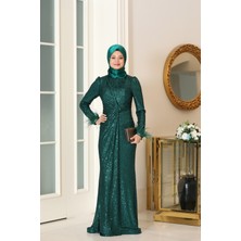 Pul Payet Abiye Elbise Hüma