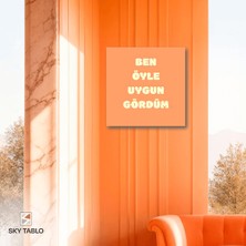 Sorgusuz Karar Kanvas Tablo Modern Duvar Tablosu Ev Dekoru Ev Hediyesi