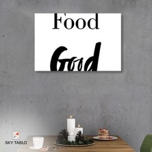 Mutfakta Pozitiflik Kanvas Tablo Modern Duvar Tablosu Ev Dekoru Ev Hediyesi